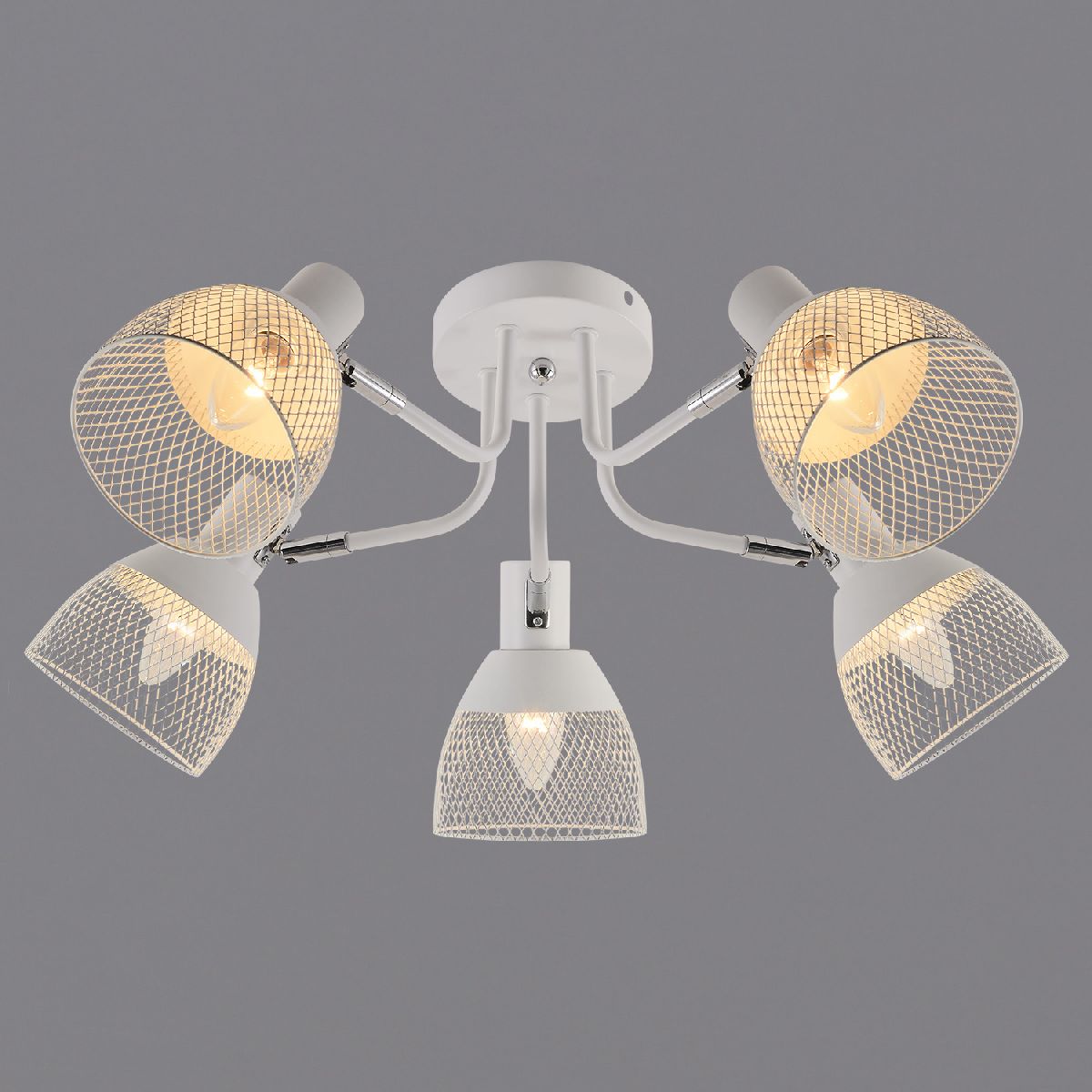 Потолочная люстра Reluce 01581-3.3-05 WH+CR