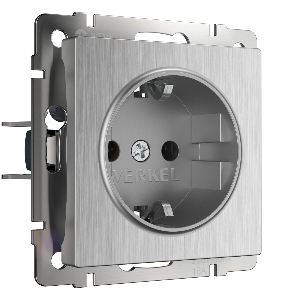 Розетка с заземлением Werkel W1171009 4690389171857 a054534