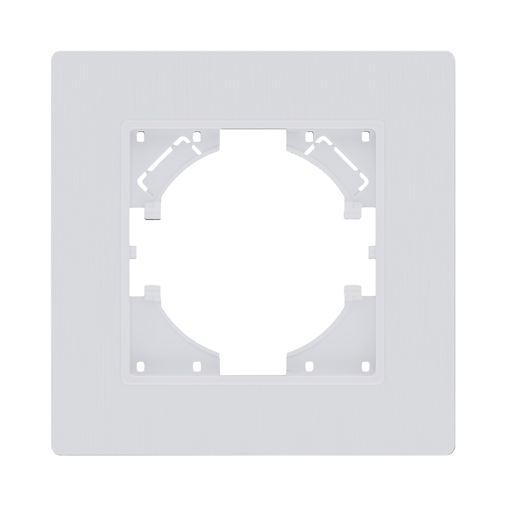 Рамка 1-постовая, белый матовый Kollinger Eleganz Plex EP1WM
