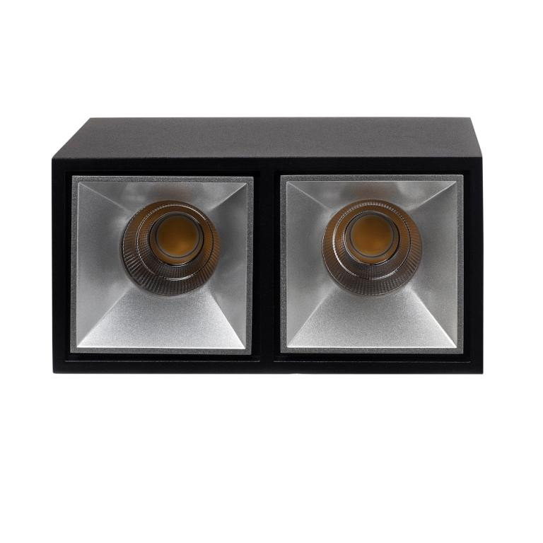 Накладной светильник LeDron KUBING 2 Black/Grey 00000014582
