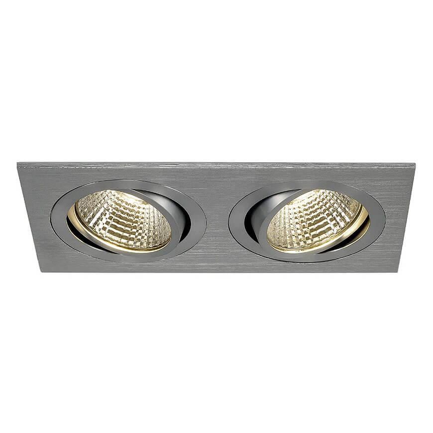 Встраиваемый светодиодный светильник SLV New Tria Led 2 Square Set 113891