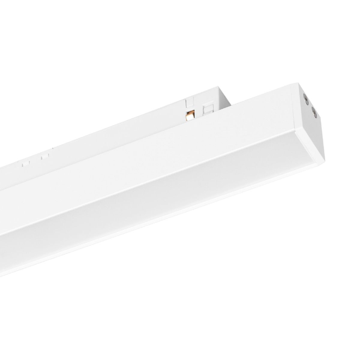Трековый магнитный светильник Arlight MAG-ORIENT-FLAT-L235-12W Warm3000 (WH, 80 deg, 48V) 046868