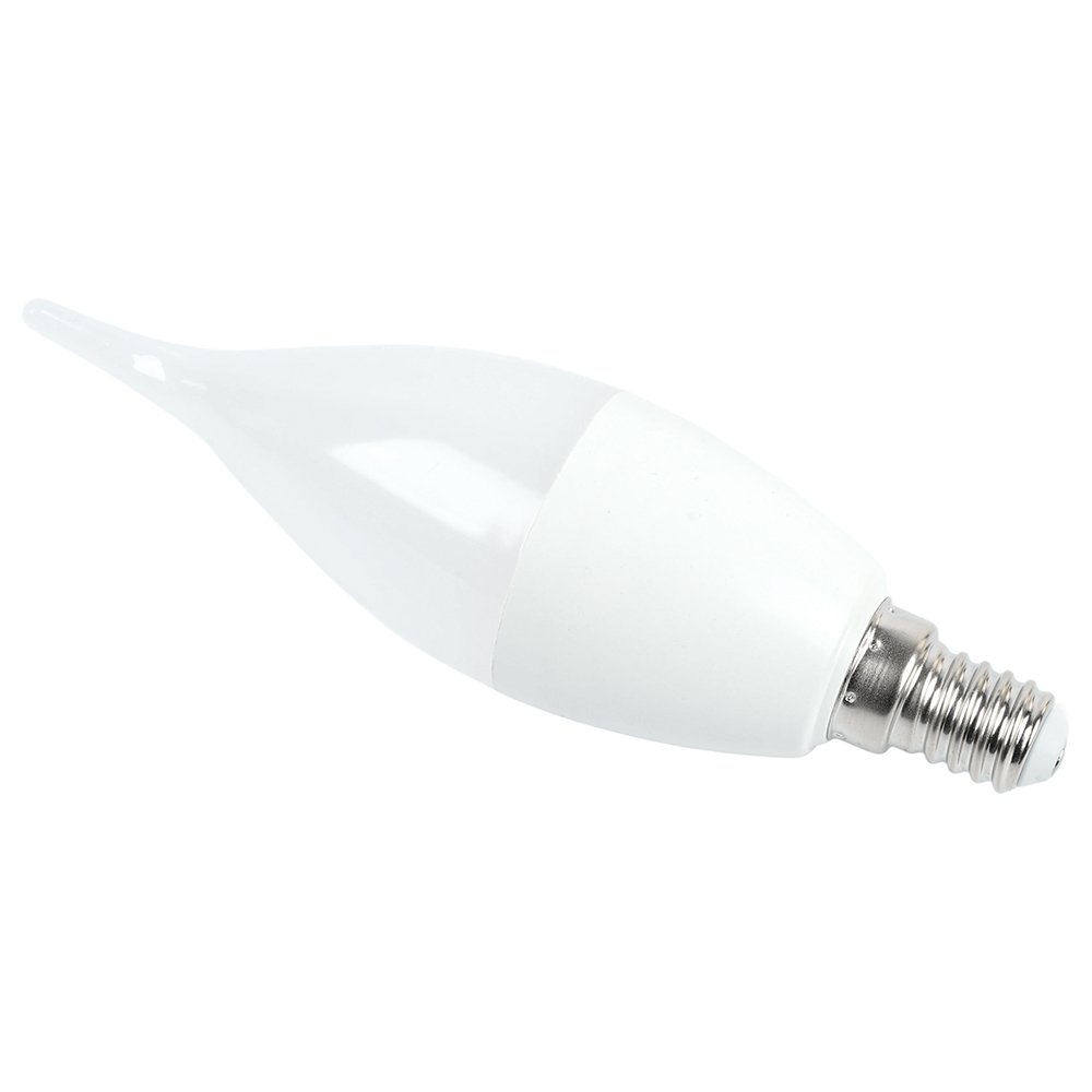 Лампа светодиодная Saffit SBC3720 cвеча на ветру матовая E14 20W 230V 4000K 55275