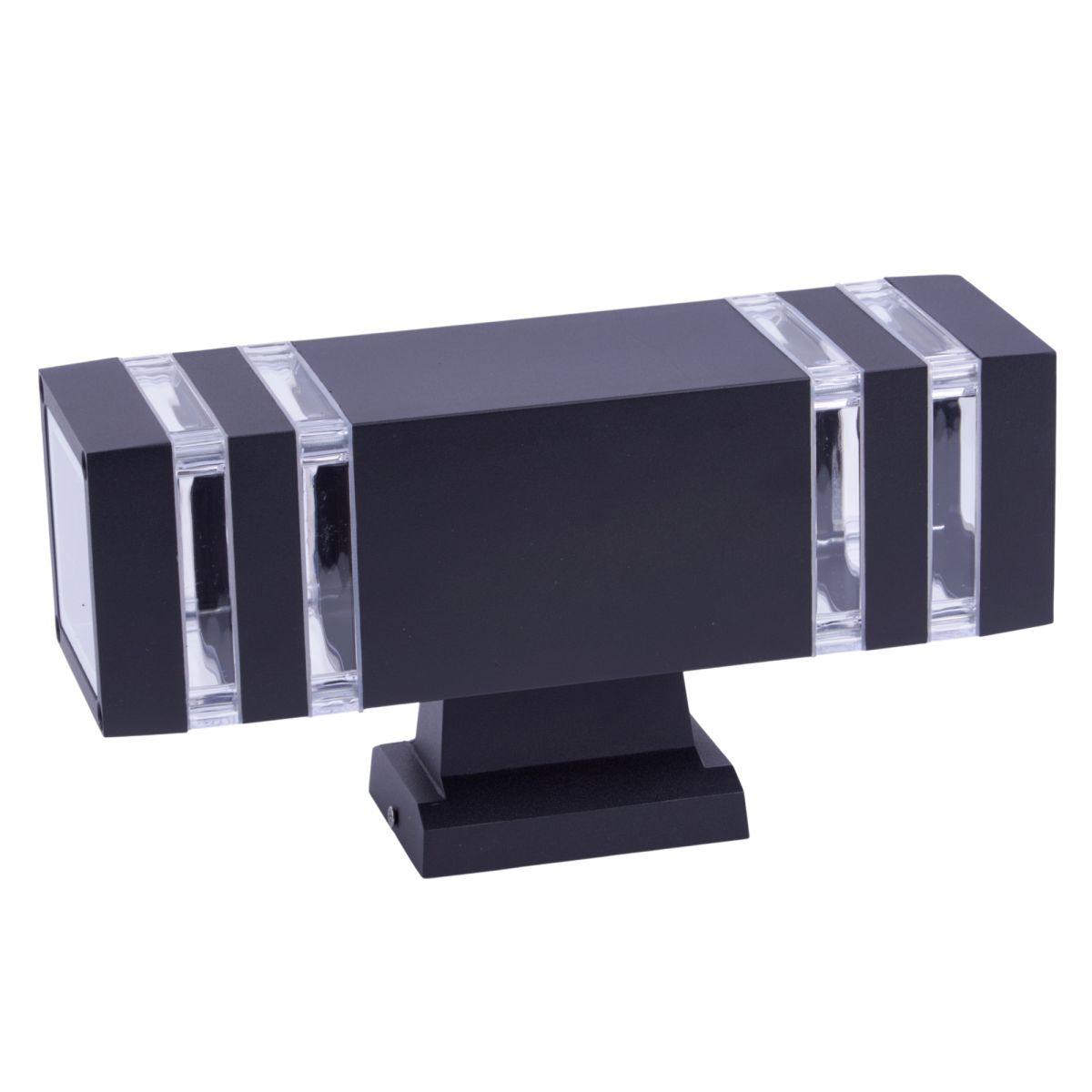 Уличный настенный светильник Uniel UUL-S24A 2x60W/E27 IP65 BLACK UL-00012923