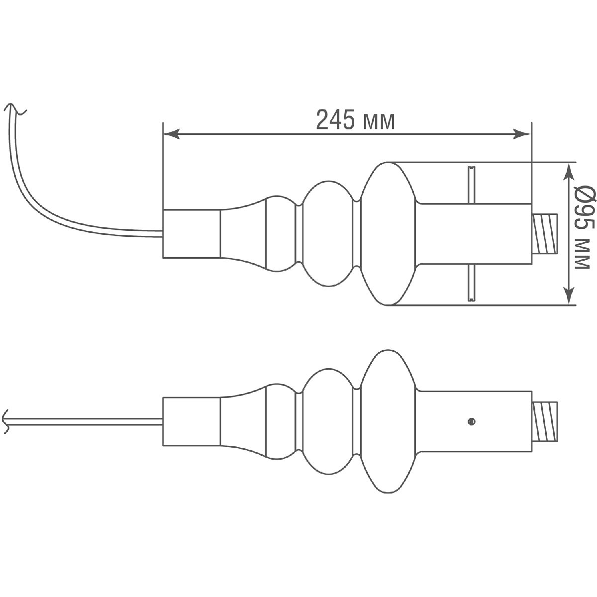 Подвесной светильник Donolux Cascata DL20751S1BBClear