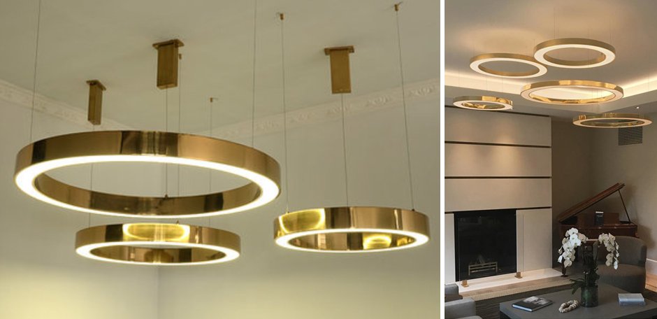 Подвесная люстра ImperiumLoft Light Ring Horizontal 177925-22