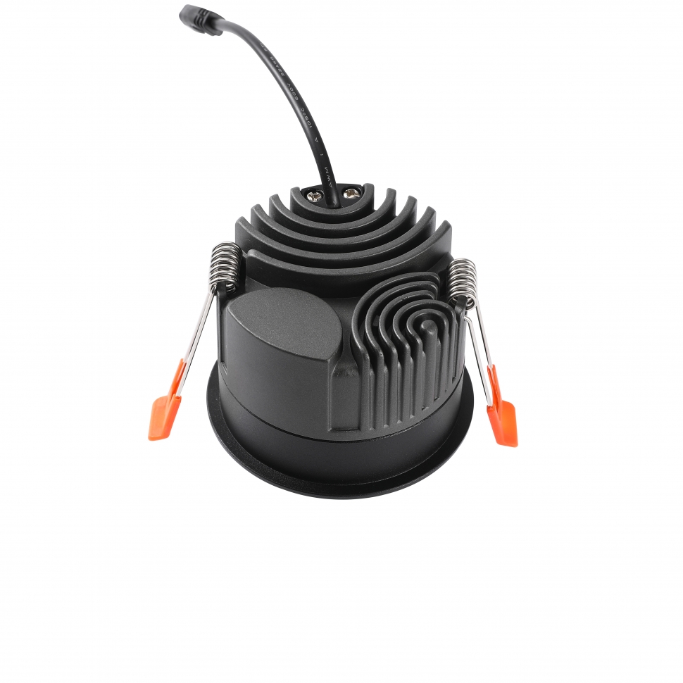 Встраиваемый светильник Iledex Technical Mars DIM 112-12W-D80-4000K-24DG-BK