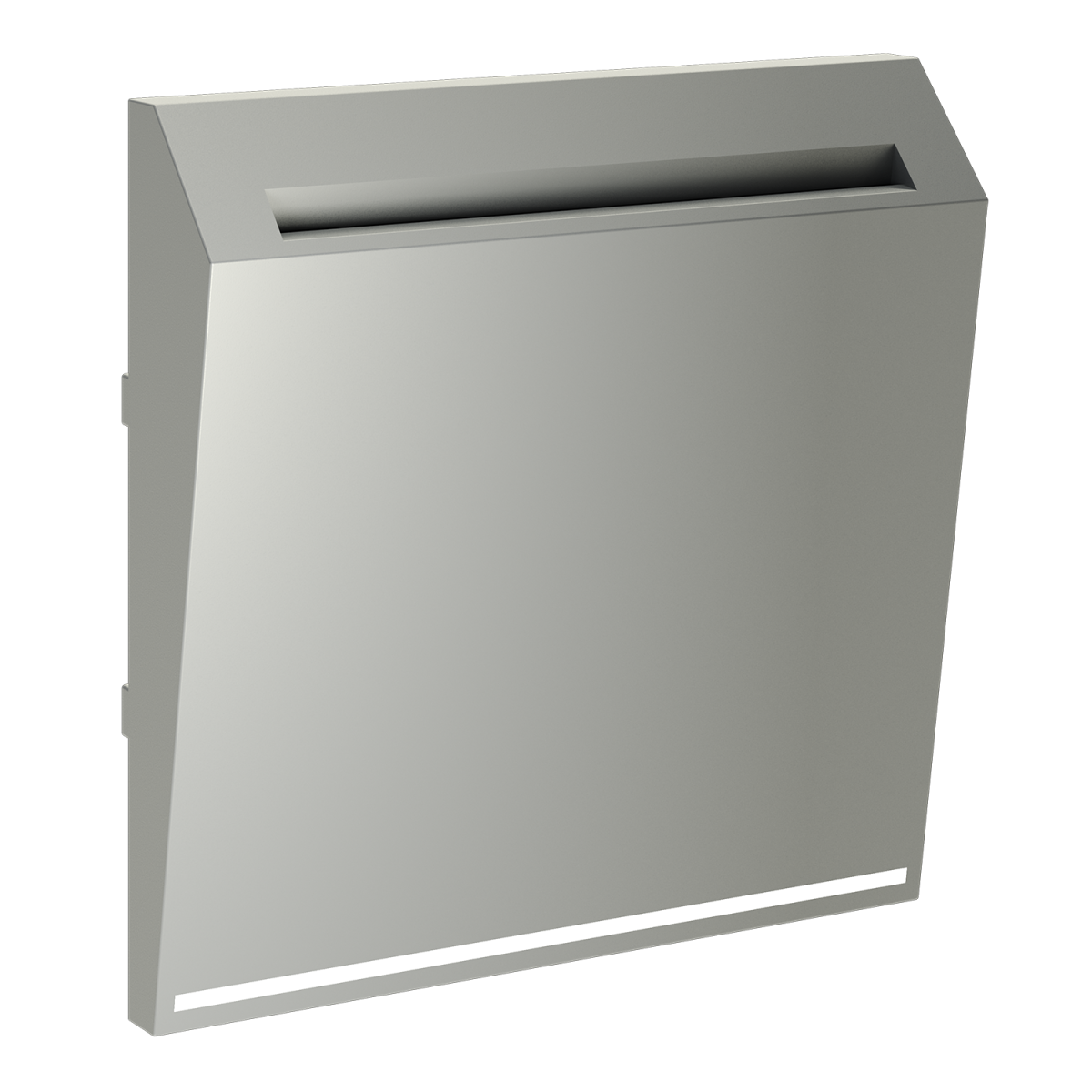 Накладка для выключателя карточного Voltum S70 (сталь) VLS002605