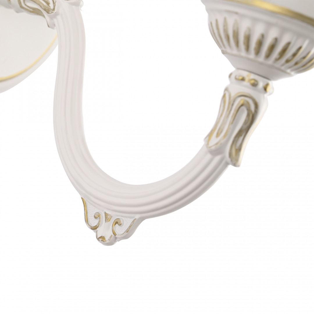 Бра классика Arte Milano 347837/1W WT+G