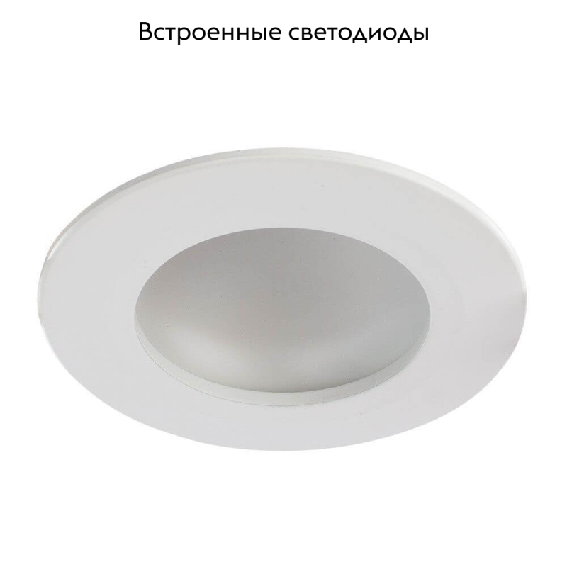 Встраиваемый светодиодный светильник Arte Lamp Riflessione A7008PL-1WH