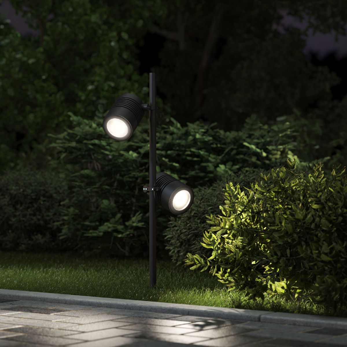 Архитектурная подсветка Elektrostandard Landscape/2 (041 FL LED) черный 4690389184215 a058259