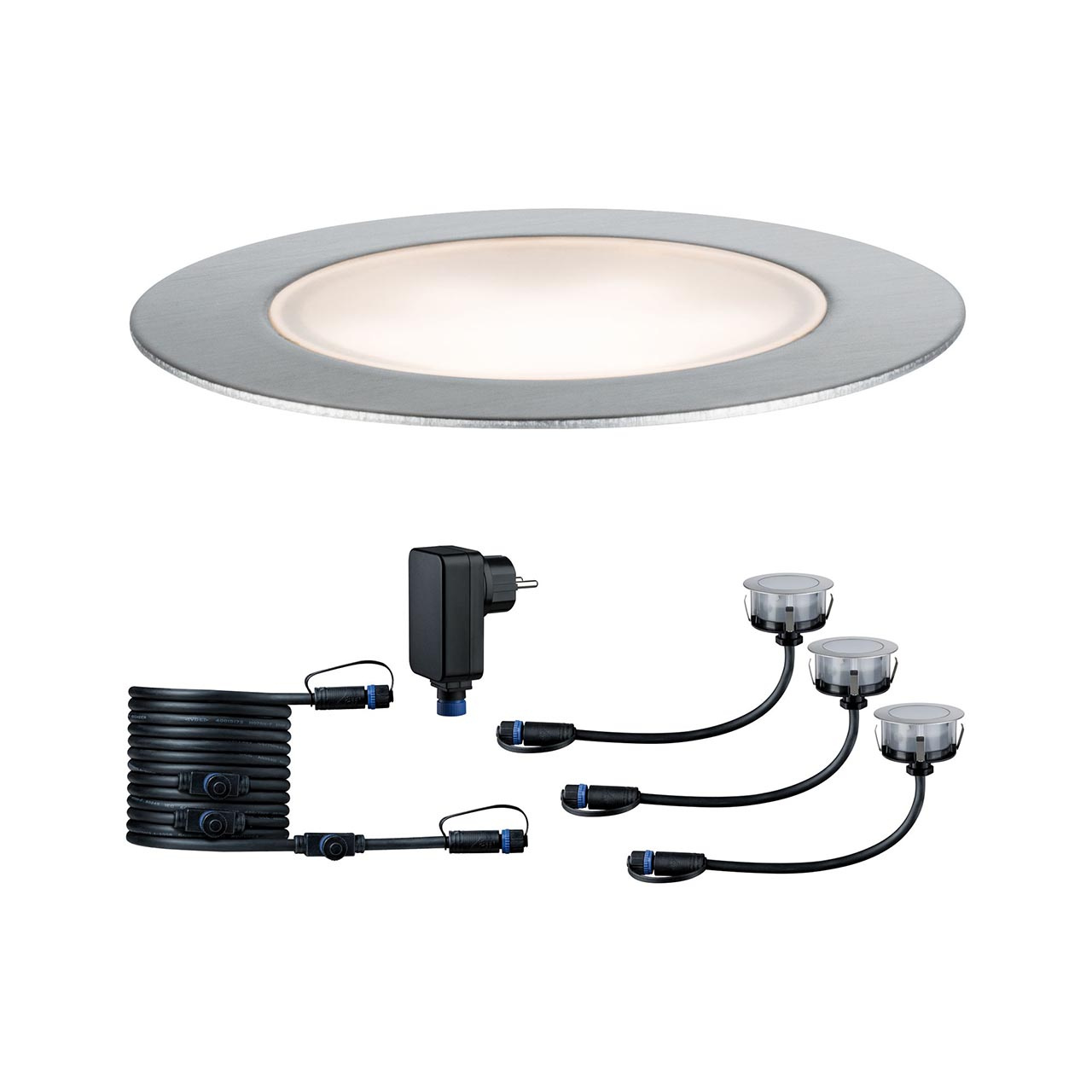 Ландшафтный светодиодный светильник Paulmann Shine Floor Set 93693