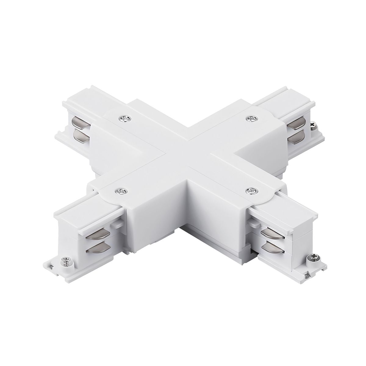 Соединение крестовое с подводом питания к треку 5040xx-(F)/(R) Lightstar Quattro 504146-FR