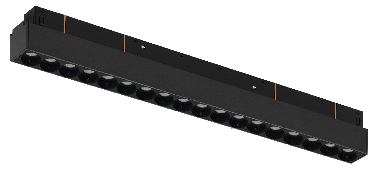 Трековый магнитный светильник iLedex Vision SMART 4822-002-L350-18W-38DG-BK