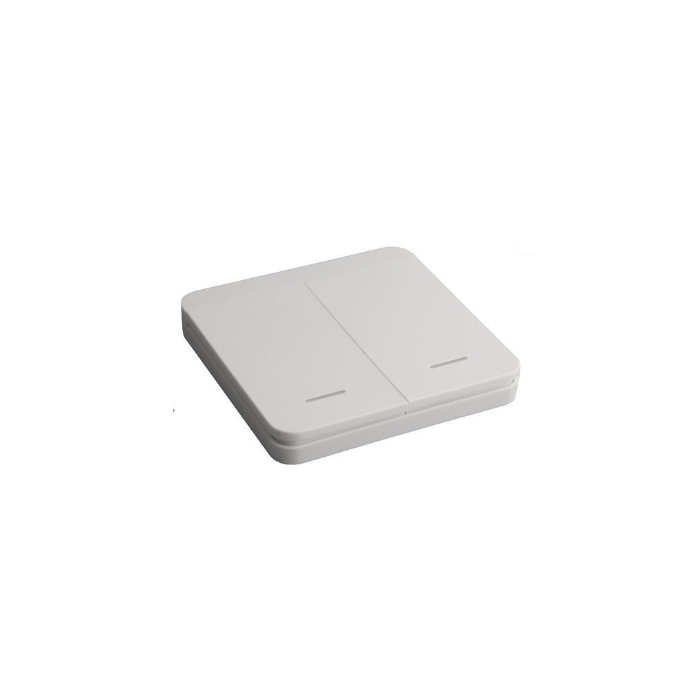 Выключатель двухклавишный Aployt Magnetic track 220 APL.0190.00.02/RT-A-ZS-EU2