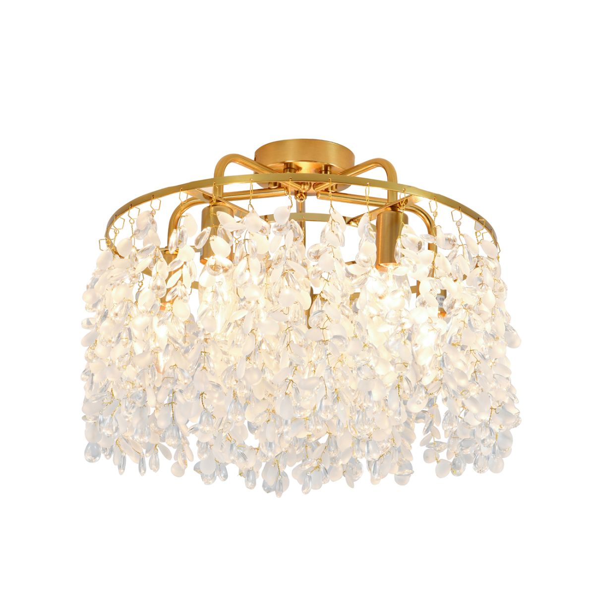 Потолочный светильник стеклянный Escada Vineray 140014/5C Copper ES0000044