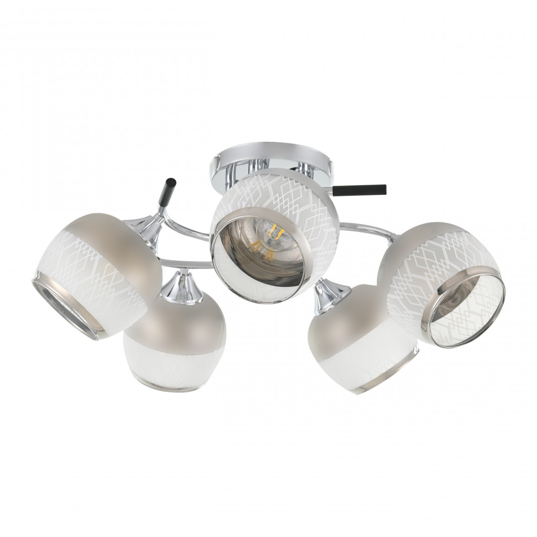 Потолочная люстра Arte Milano Amalfi 325985/5 CR+BK