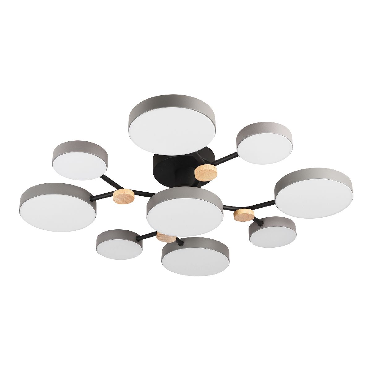 Потолочная люстра Сканди LED4U L3201-780 GR