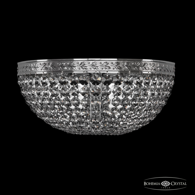 Бра классика Bohemia Ivele Crystal 19111B/35IV Ni