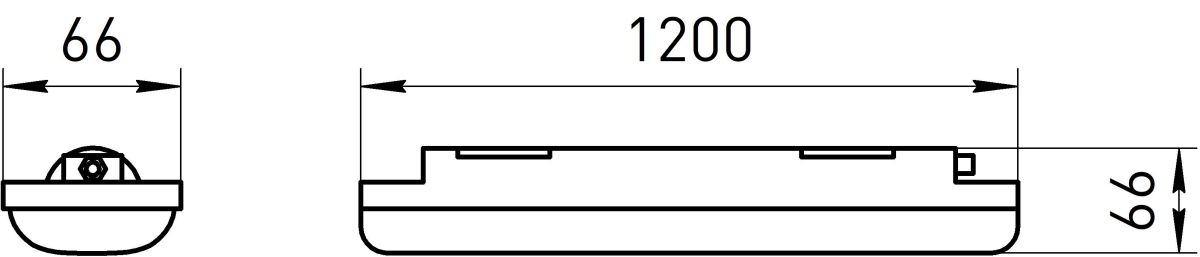 Линейный светильник ЭРА SPP-211-0-65K-048 48Вт 6500К IP65 1200 Б0069205