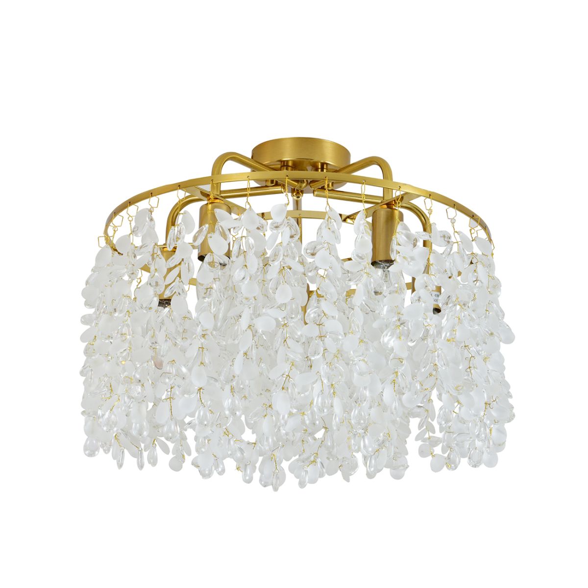 Потолочный светильник стеклянный Escada Vineray 140014/5C Copper ES0000044