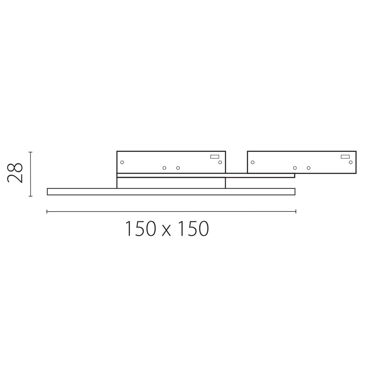 Трековый однофазный светильник отраженного света Lightstar Linea 236131Q
