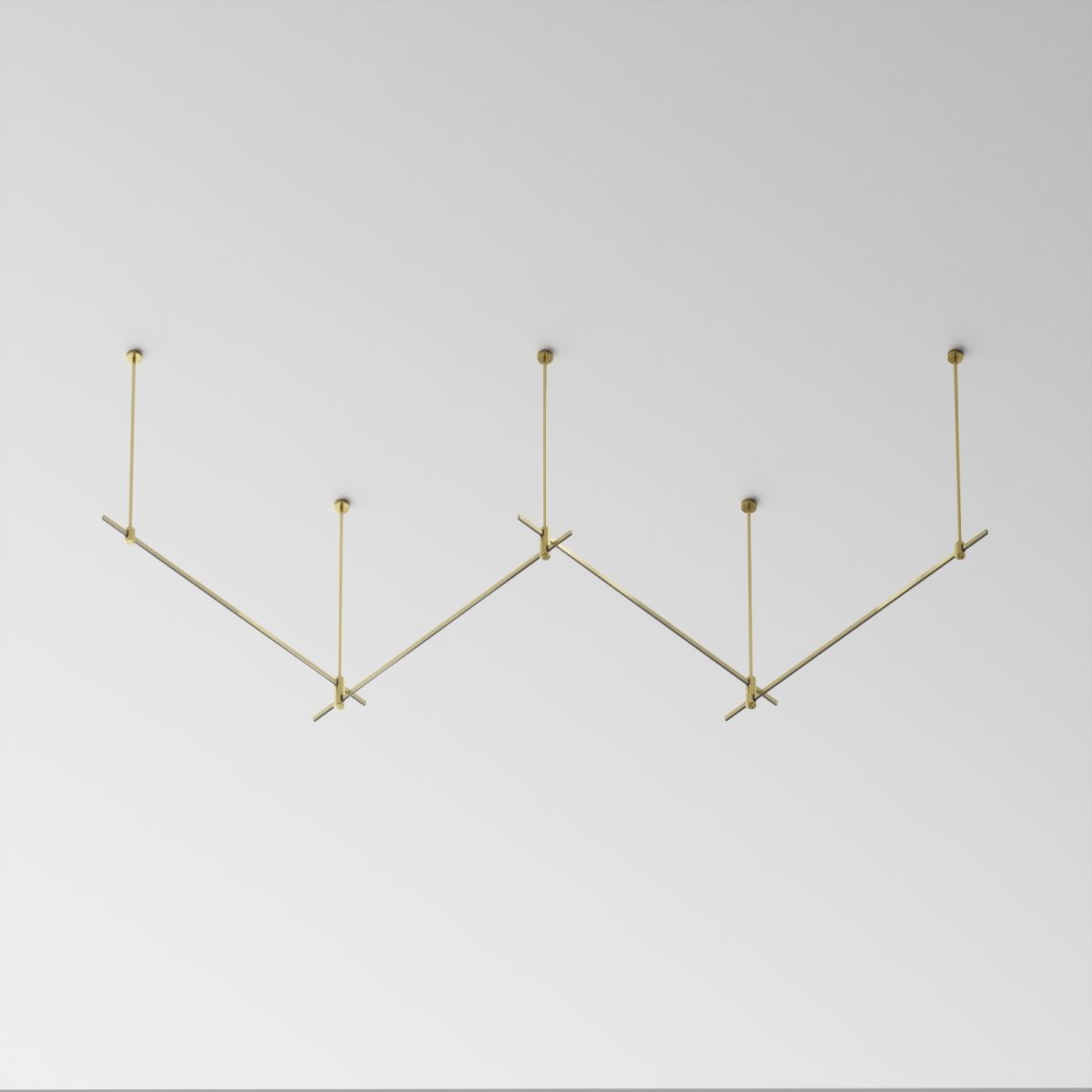 Основание Long двухуровневое на жестких подвесах для трековых светильников Maytoni Technical Flarity TFC-Flar-L02-BS