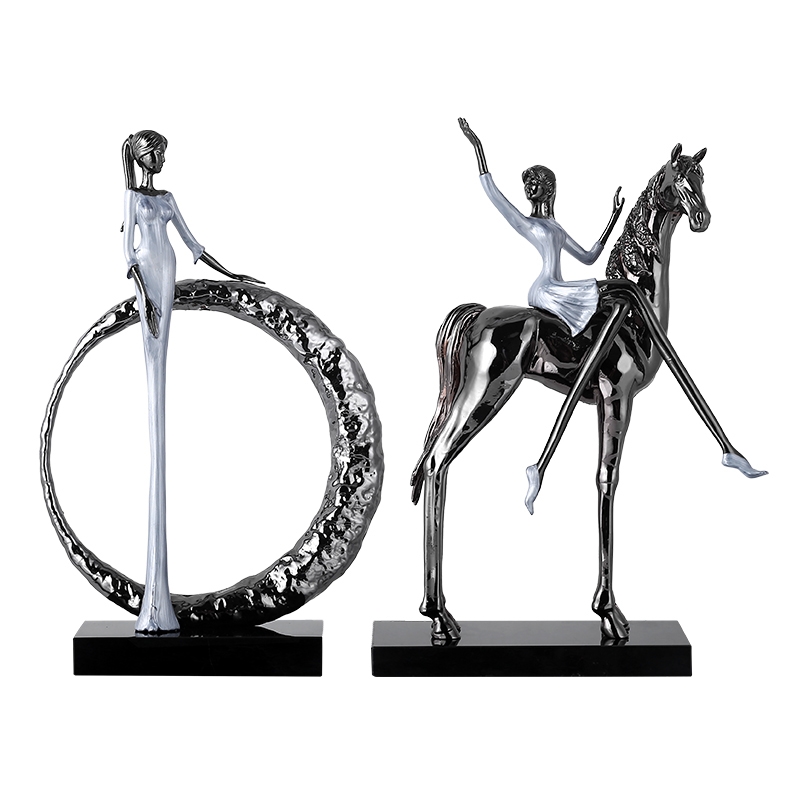 Статуэтка ArtHomeDecor Pretty woman 7482 BK WH