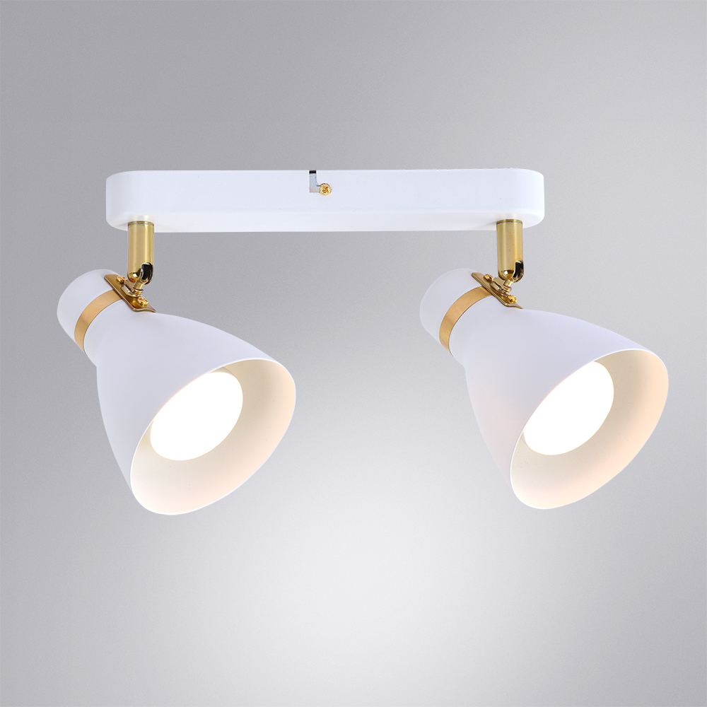 Спот потолочный на штанге Arte Lamp Fafnir A5047PL-2WH