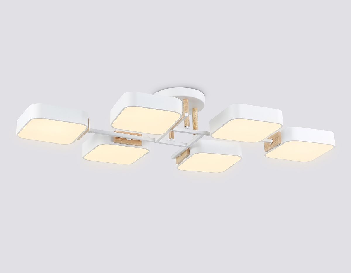 Потолочная люстра Сканди Ambrella Light Linetech Comfort FL4886