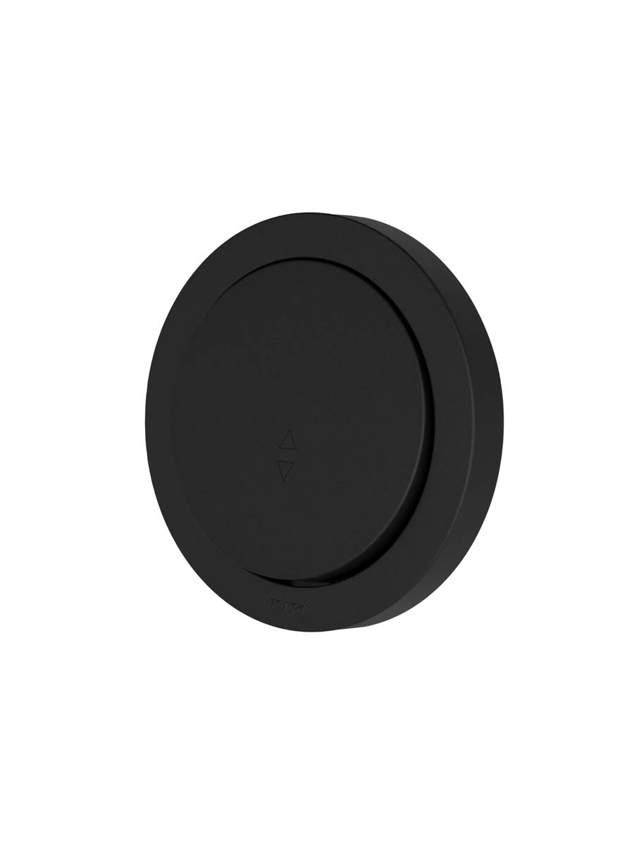 Выключатель проходной чёрный бархат Lezard Osen 743-4288-105