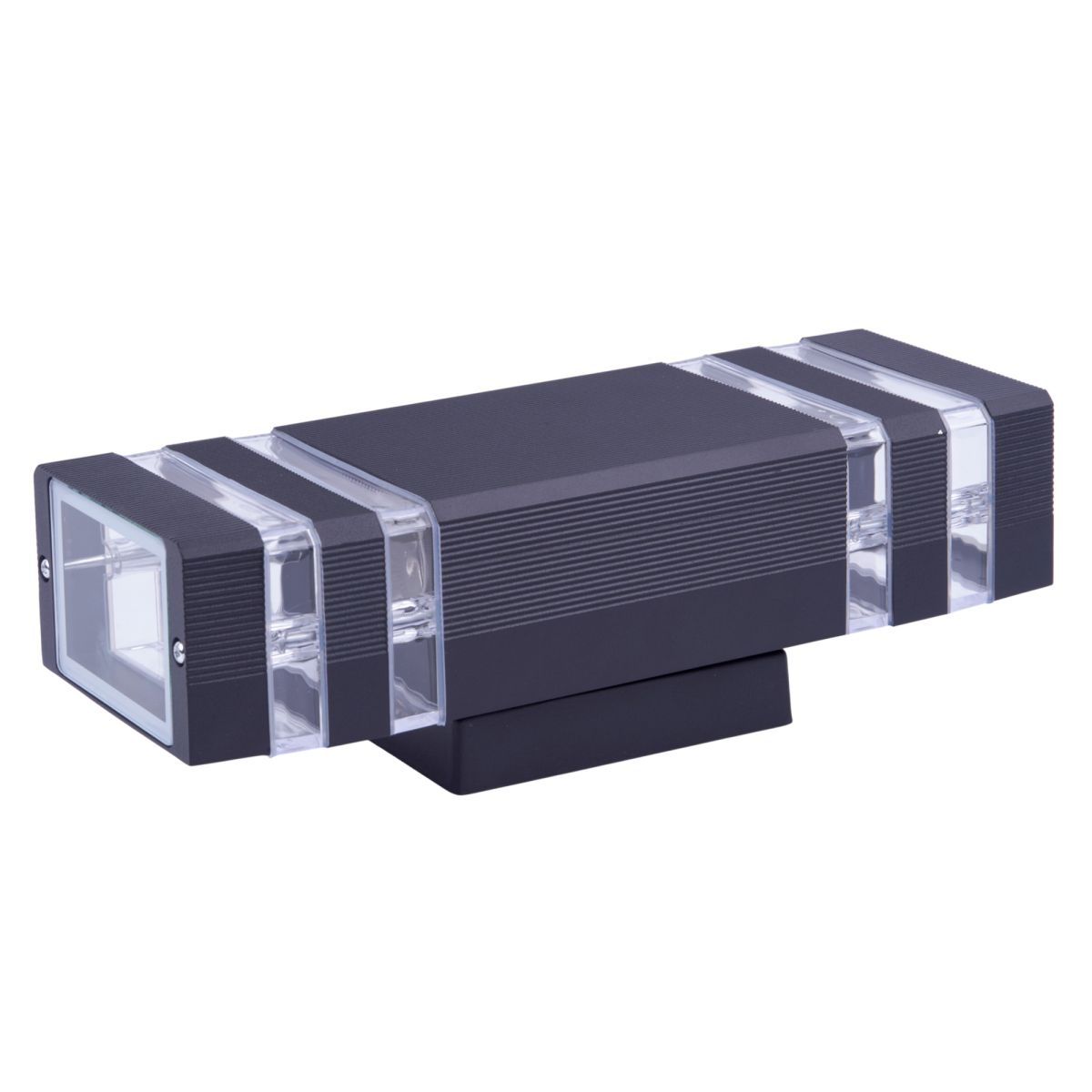 Уличный настенный светильник Uniel UUL-S18A 2x60W/E27 IP65 BLACK UL-00012919