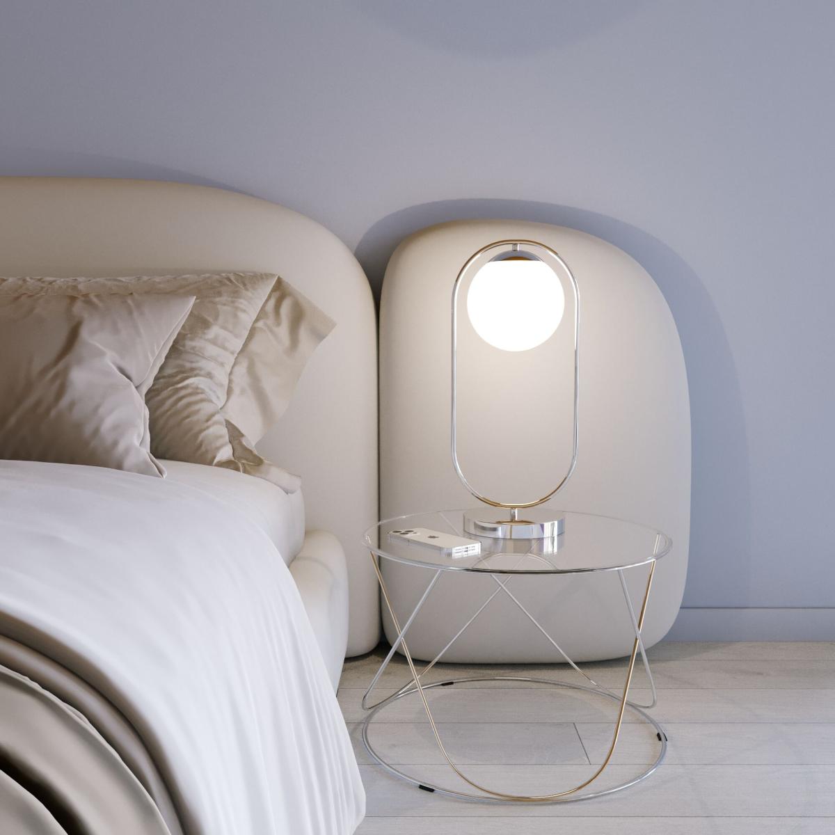 Настольная лампа Eurosvet Ringo 01138/1 хром