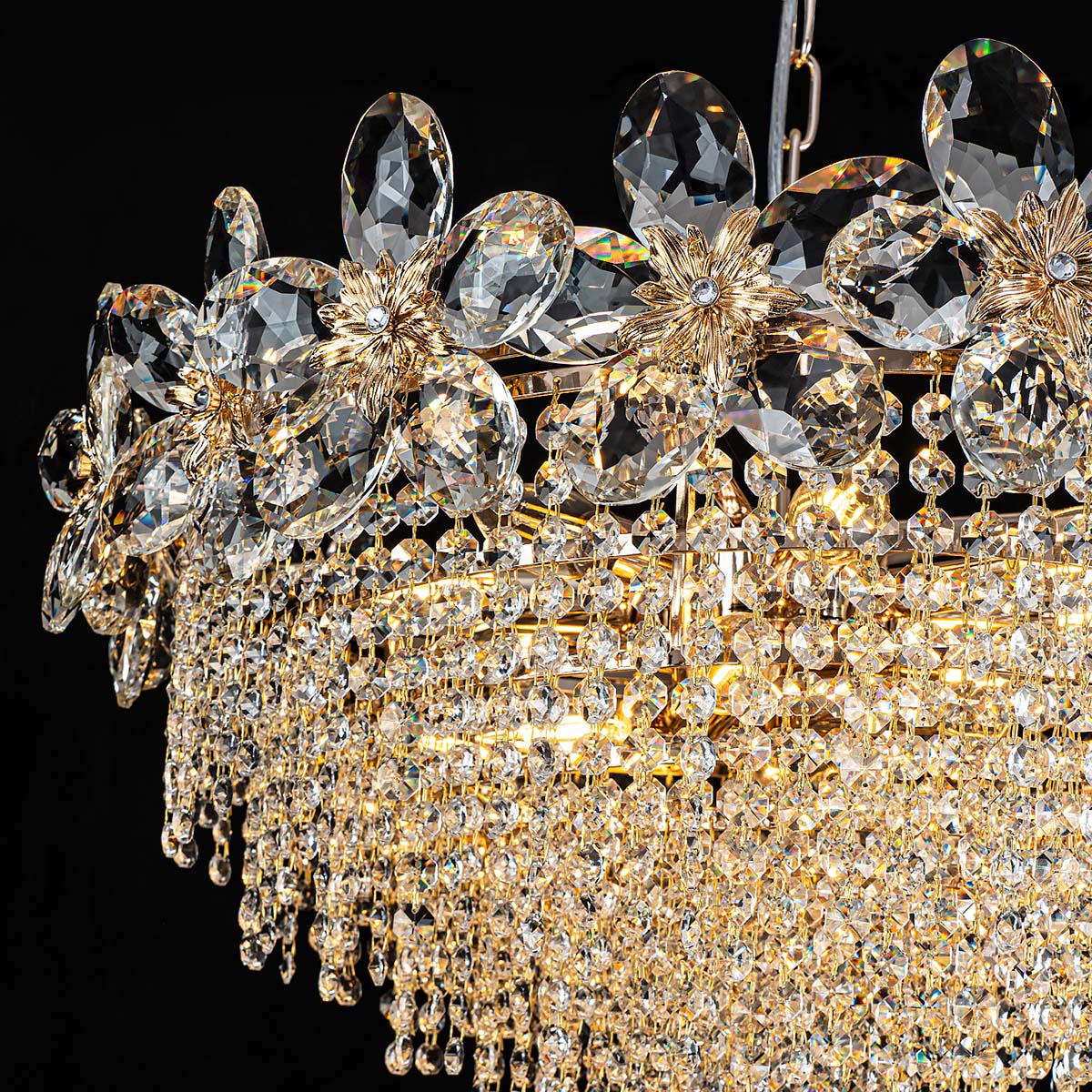 Подвесная люстра Modelux ML.9521.600 GD