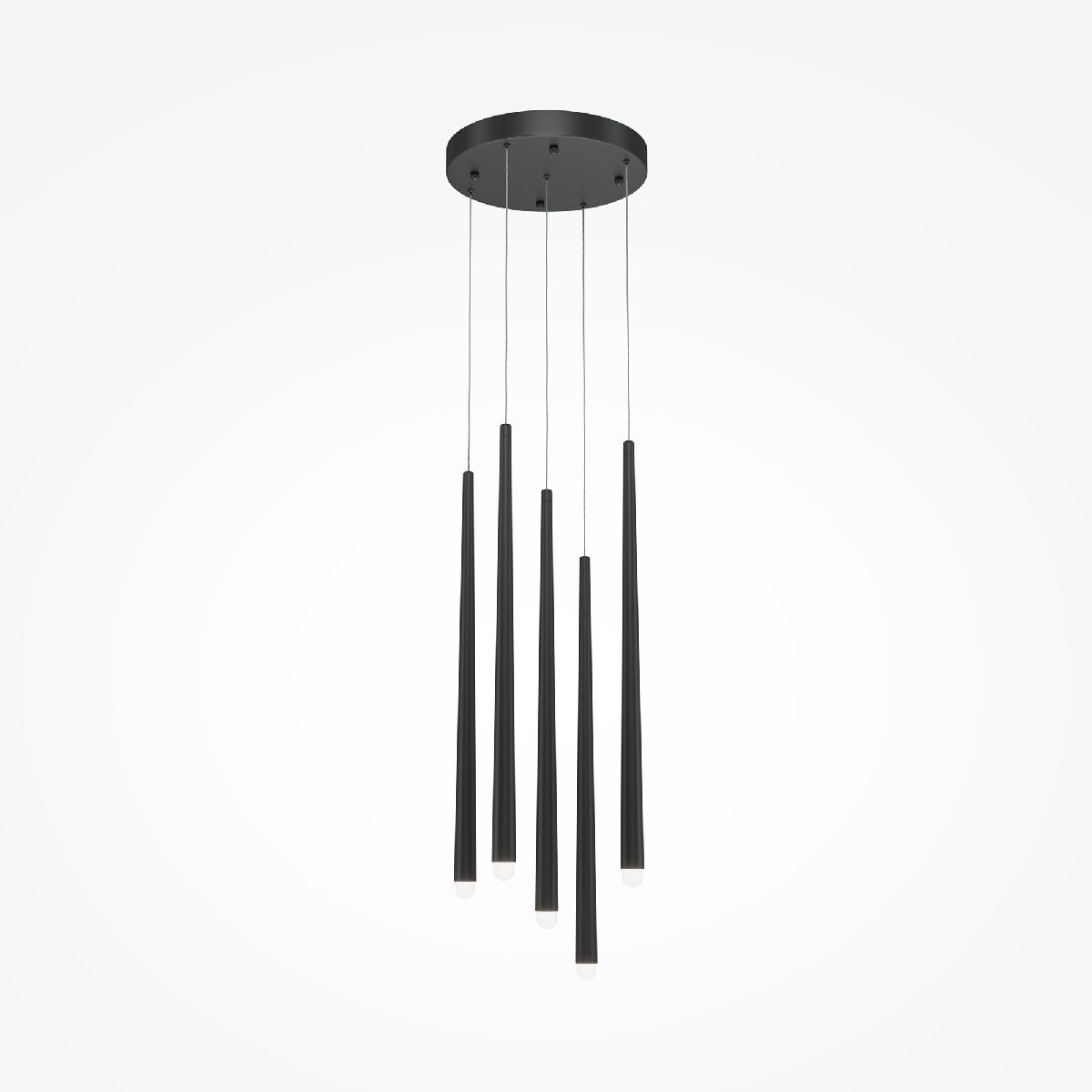 Подвесной светодиодный светильник Maytoni Cascade MOD132PL-L28BK2