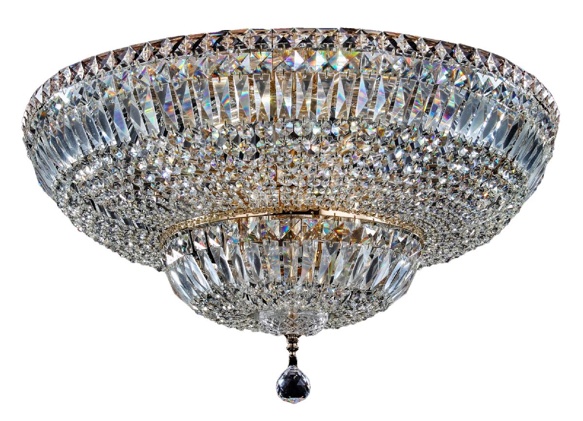 Потолочная люстра Maytoni Basfor DIA100-CL-16-G