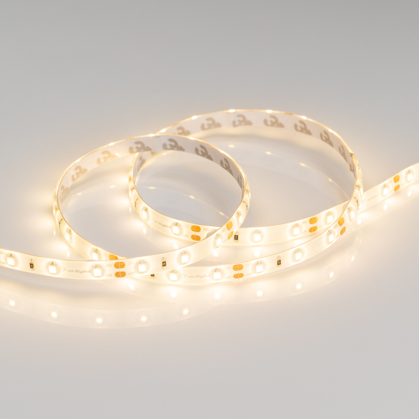 Светодиодная влагозащищенная лента Arlight 4,8W/m 60LED/m 3528SMD теплый белый 5M 014795(B)