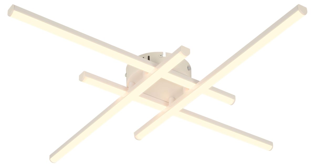 Потолочный светильник Эра Модерн Nora CLL-1-62W 3К-6,5К RC WH