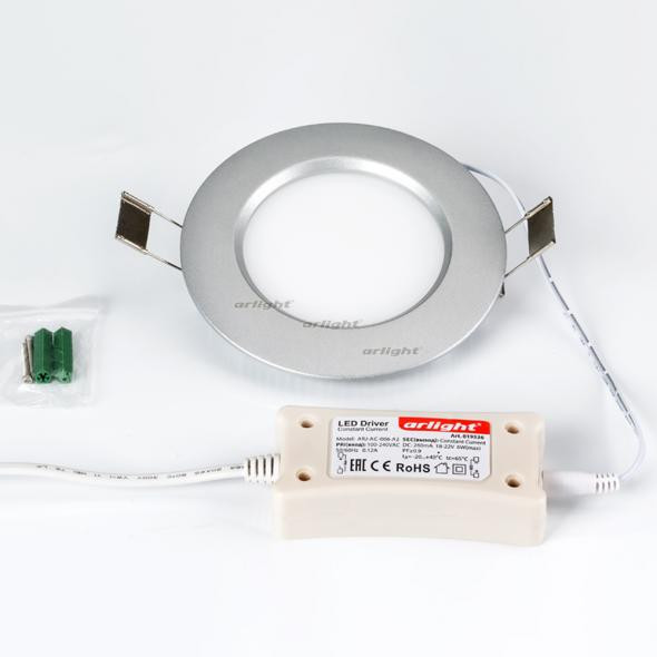 Встраиваемый светодиодный светильник Arlight MD120-6W White 015336