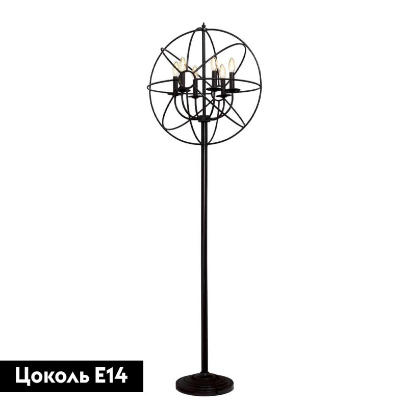 Торшер LOFT IT Foucaults orb Loft1192F