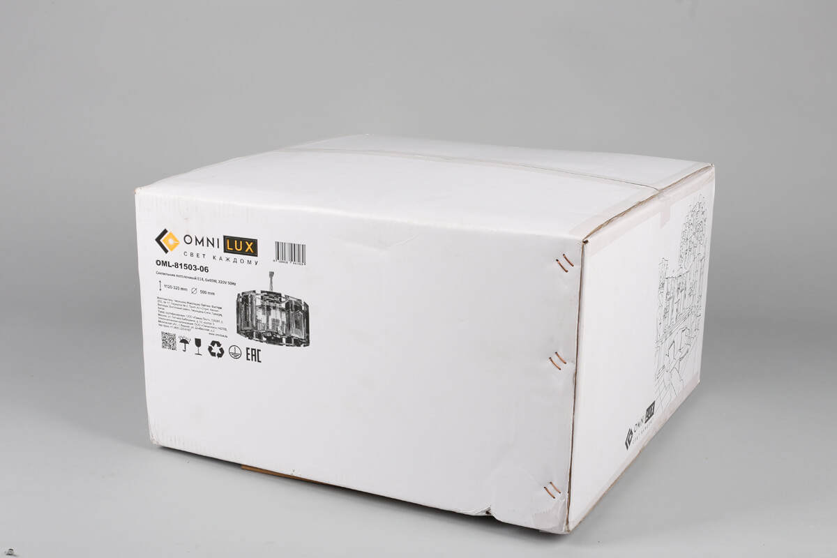 Подвесная люстра Omnilux Noventa OML-81503-06 УЦ