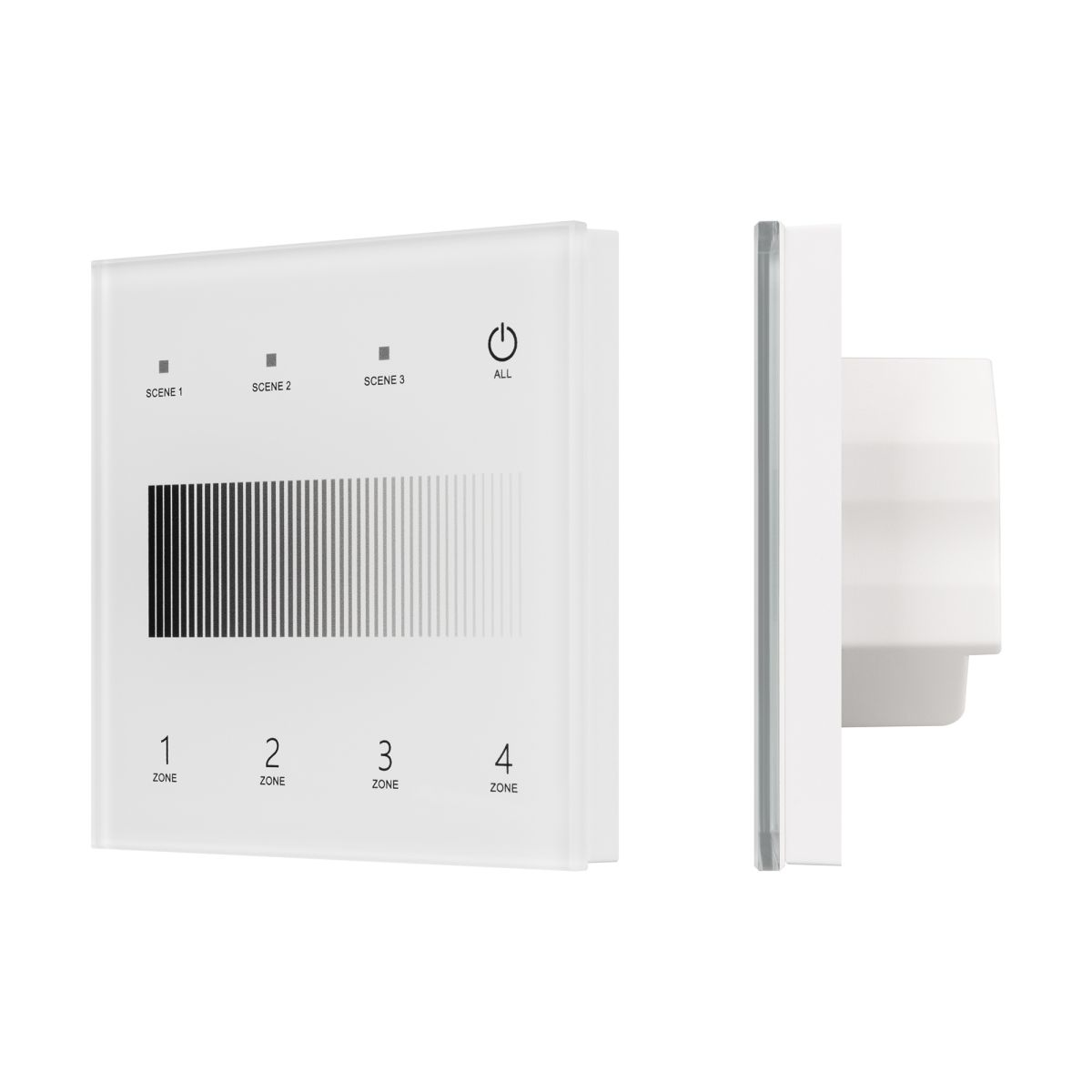 Сенсорная панель Arlight SMART-DALI-301-11-4G-3SC-DT6 Белая (230V, встраиваемая, 2.4G) (IARL, IP20 Пластик) 060790