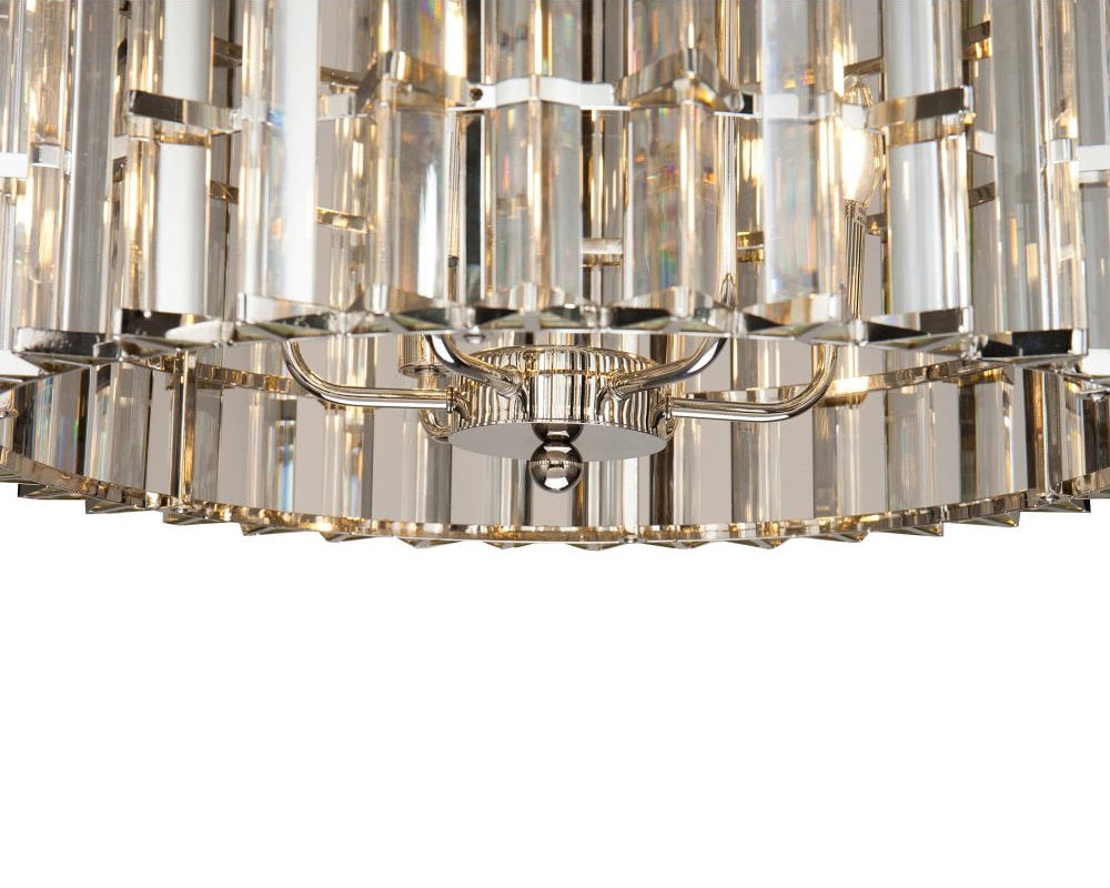Подвесная люстра Delight Collection Etro KR0966P-6 chrome