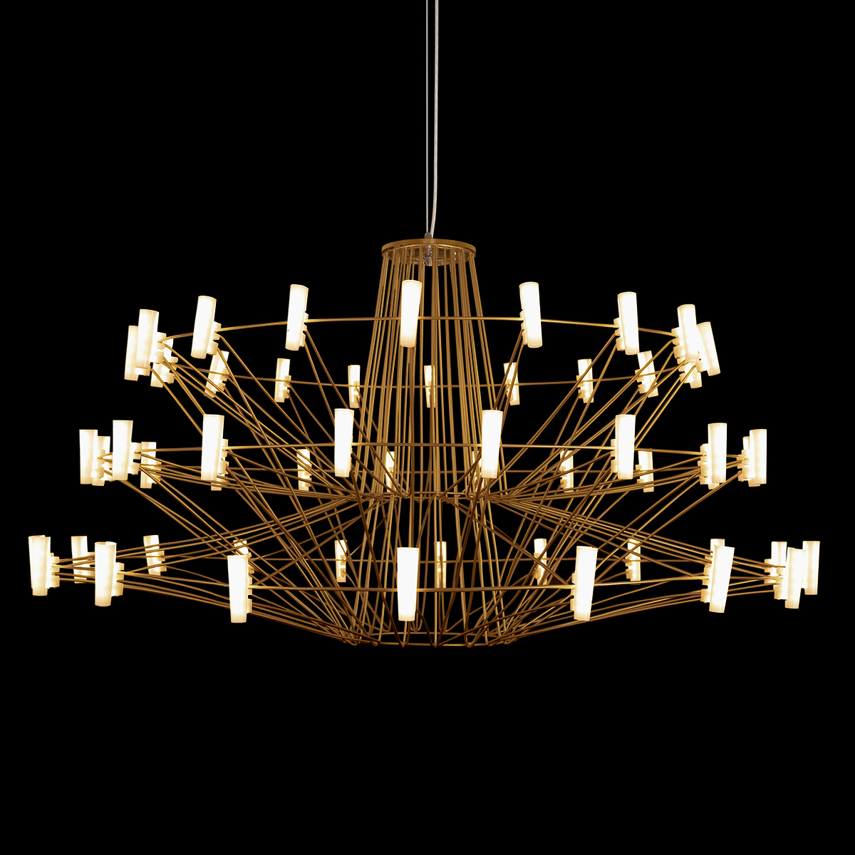 Подвесная led люстра LOFT IT Coppelia 10476 Gold
