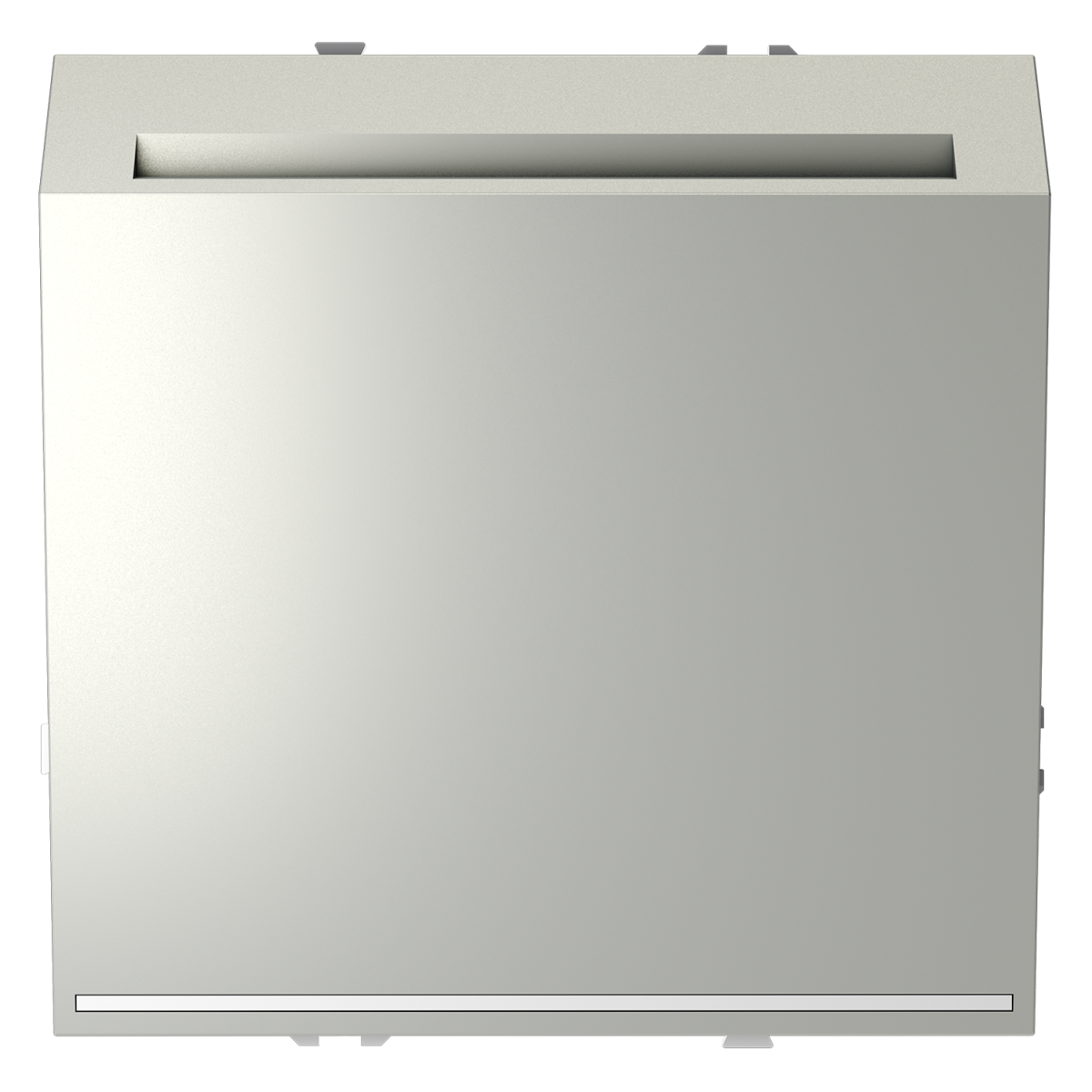 Выключатель встраиваемый Voltum S70 карточный 16А, (сталь) VLS010705