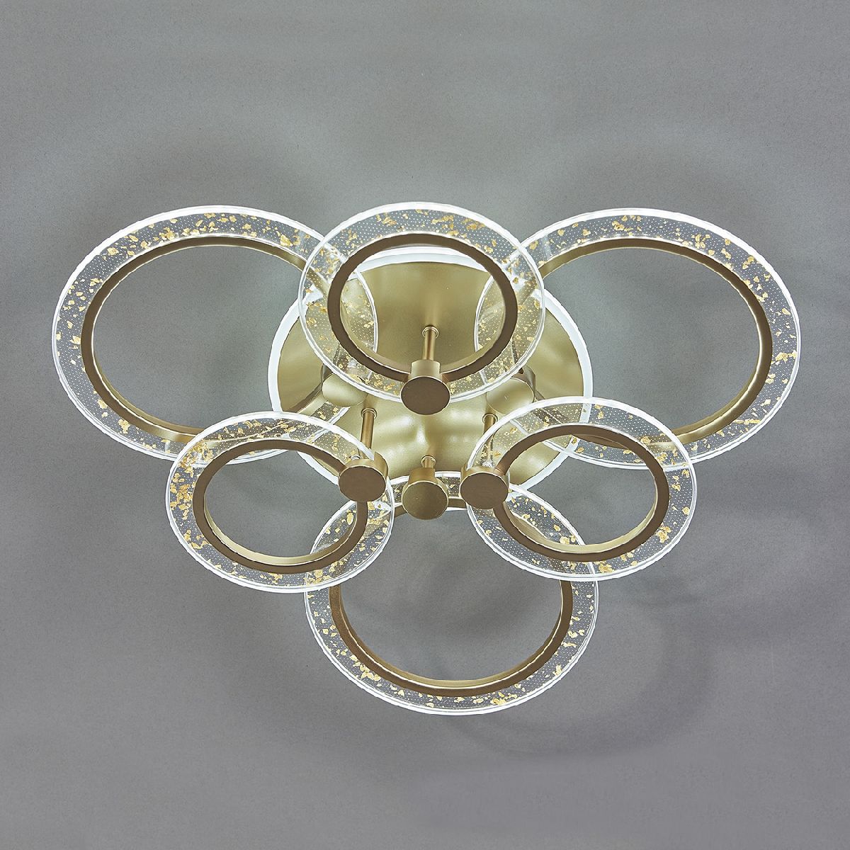 Потолочная светодиодная люстра Escada Enigma 10225/6LED Gold УЦ