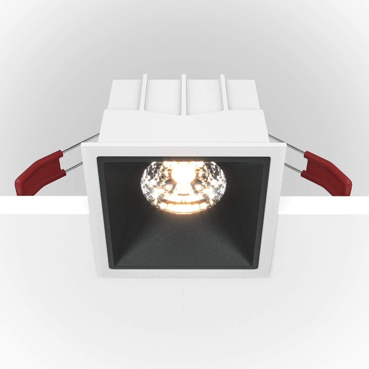 Встраиваемый светильник Maytoni Technical Alfa LED DL043-01-15W4K-SQ-WB