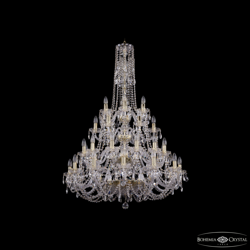 Подвесная люстра Bohemia Ivele Crystal 1406/12+12+6+6/300/4d G