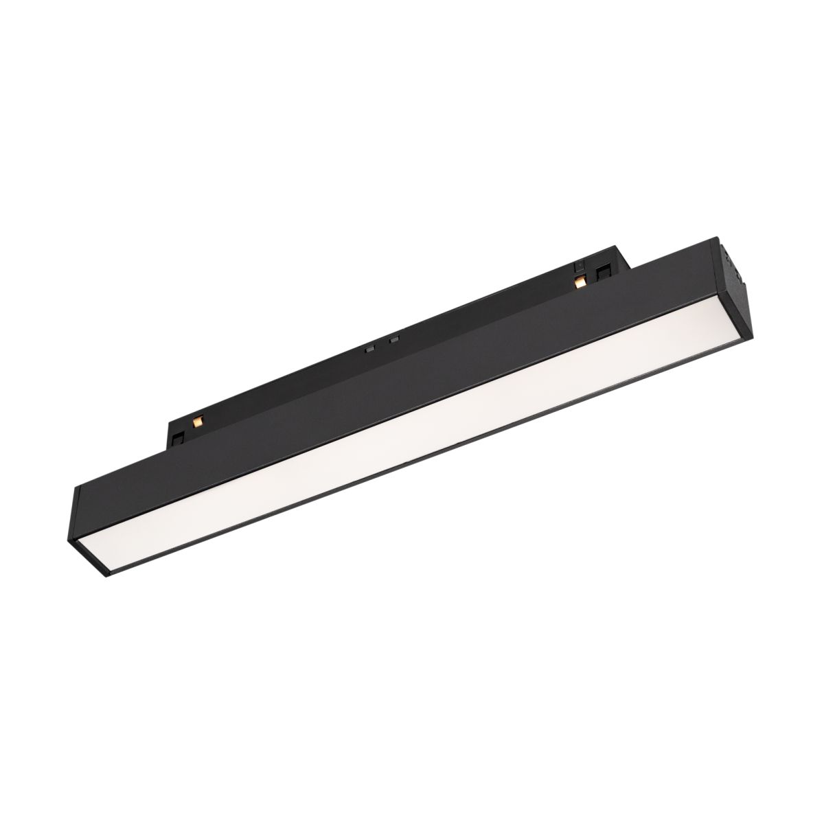 Трековый магнитный светильник Arlight MAG-ORIENT-FLAT-L235-8W Warm3000 (BK, 100 deg, 48V, DALI) (IP20 Металл) 033824(1)