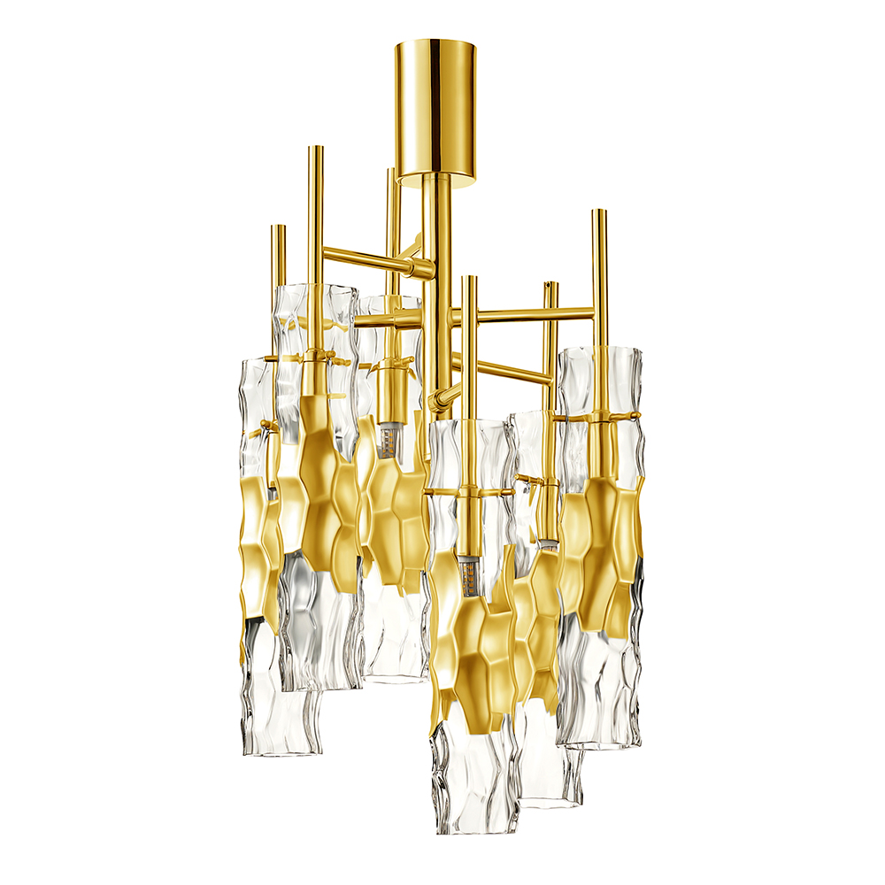 Потолочная люстра Crystal Lux PRIMAVERA PL6 GOLD